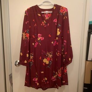 3 for $15 NWT floral wine dress